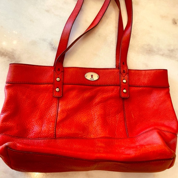 Fossil red handbag - Picture 2 of 4